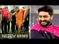 Bollywood vs politicians in charity football, kicked-off by Baba Ramdev