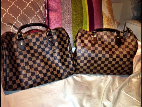 How to tell if your Louis Vuitton Speedy 30 is real or fake - YouTube