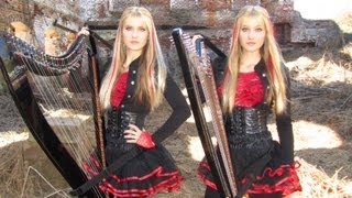 Iron Maiden - Fear of the Dark (Harp Cover by Camille and Kennerly)