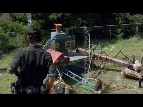 Walking Dead dans un parc d'attraction