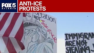 Anti-ICE protest along Buford Highway near Atlanta | FOX 5 News