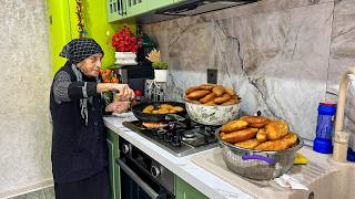 94-Year-Old Grandma’s Kitchen Diary | Easy & Delicious | Piroshki Recipe You Must Try!