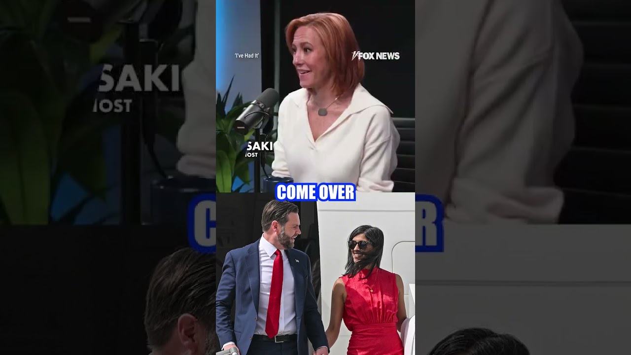 ‘DISGUSTING’: MSNBC’s Jen Psaki is under fire for comments about VP Vance #shorts #msnbc #jdvance