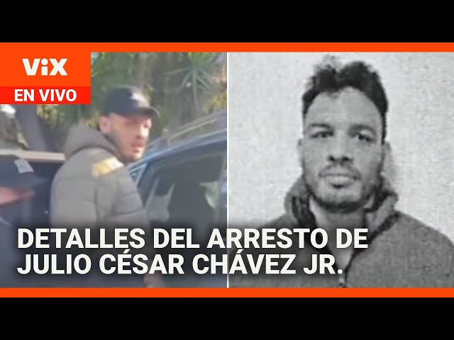EN VIVO: Detalles del arresto de Julio César Chávez Jr. por ICE  | Noticias Univision 24/7