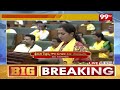 రెడ్డెప్పగారి మాధవి రెడ్డి అనే నేను...Reddeppagari Madhavi Reddy Oath Ceremony | AP Assembly | 99TV  - 01:20 min - News - Video