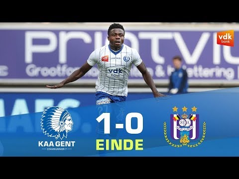 Samenvatting KAA Gent - Anderlecht (1-0)