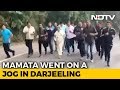 CM Mamata jogs 10 km in Darjeeling for nature conservation