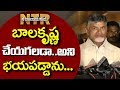 I was Scared whether Balaiah can Perform NTR : Chandrababu