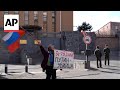 Russian activist campaigns against Putin from Armenia