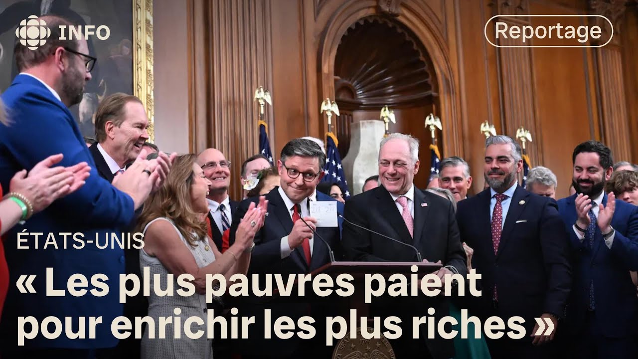 Le congrès a adopté le mégaprojet de loi budgétaire de Donald Trump