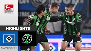 Showdown! Hannover Wins In Crazy Overtime | HSV — Hannover | Highlights | MD21 — Bundesliga 2 23/24