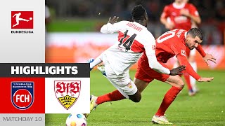 Promoted Heidenheim Win vs. Top Team Stuttgart! | 1. FC Heidenheim — VfB Stuttgart 2-0 | Highlights