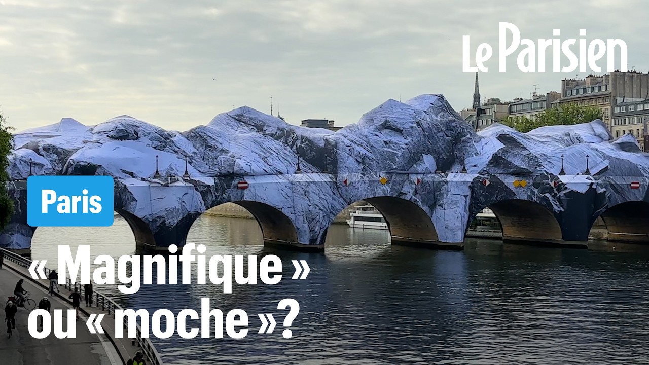 Paris : l'impressionnante Caverne du Pont Neuf de JR ne plaît pas à tout le monde
