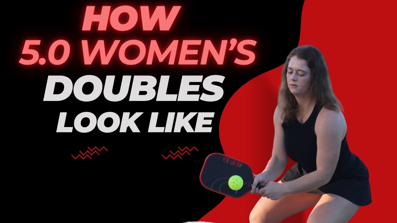 This is What Pickleball 5.0 vs 4.5 Women's Doubles Looks Like In Orlando