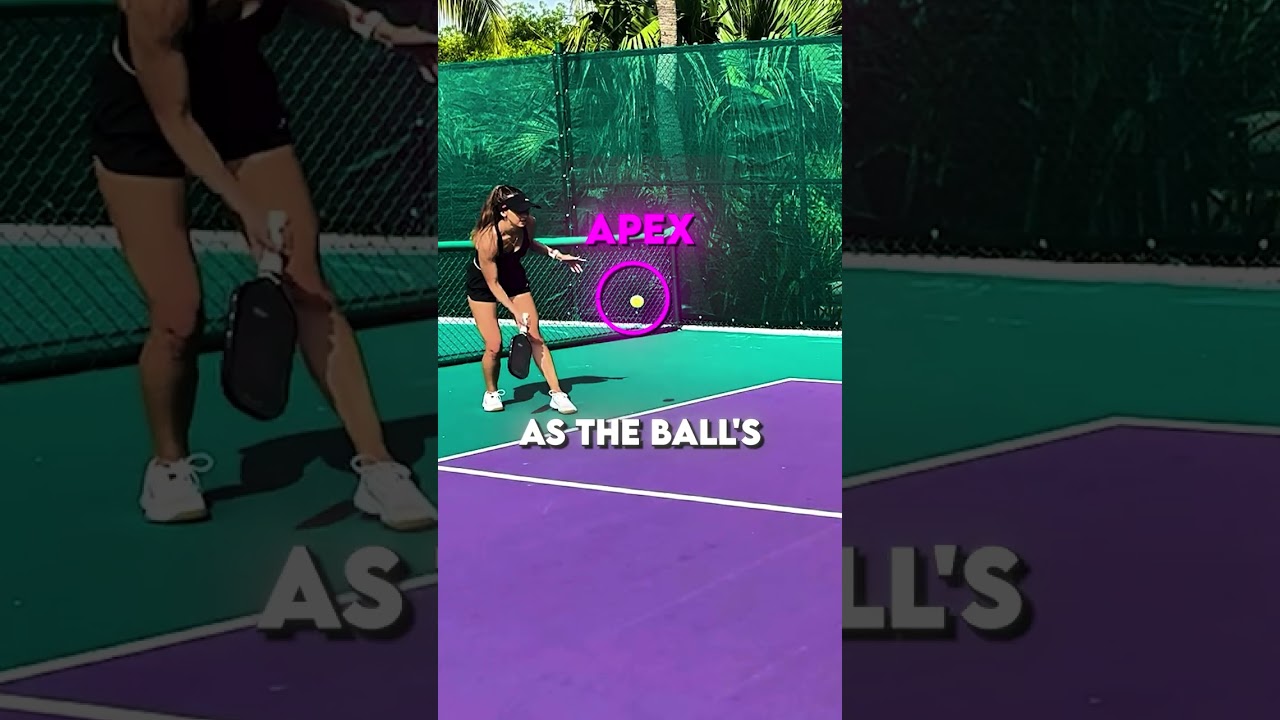 When to Time Hitting a Drop Shot