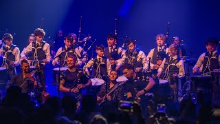 The Rise - Skerryvore ft Strathallan School Pipe Band LIVE at Perth Concert Hall