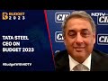 Infrastructure Has A Multiplier Effect: Tata Steel CEO TV Narendran On Budget 2023