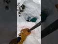 Backcountry skier rescues snowboarder buried upside down | ABC News