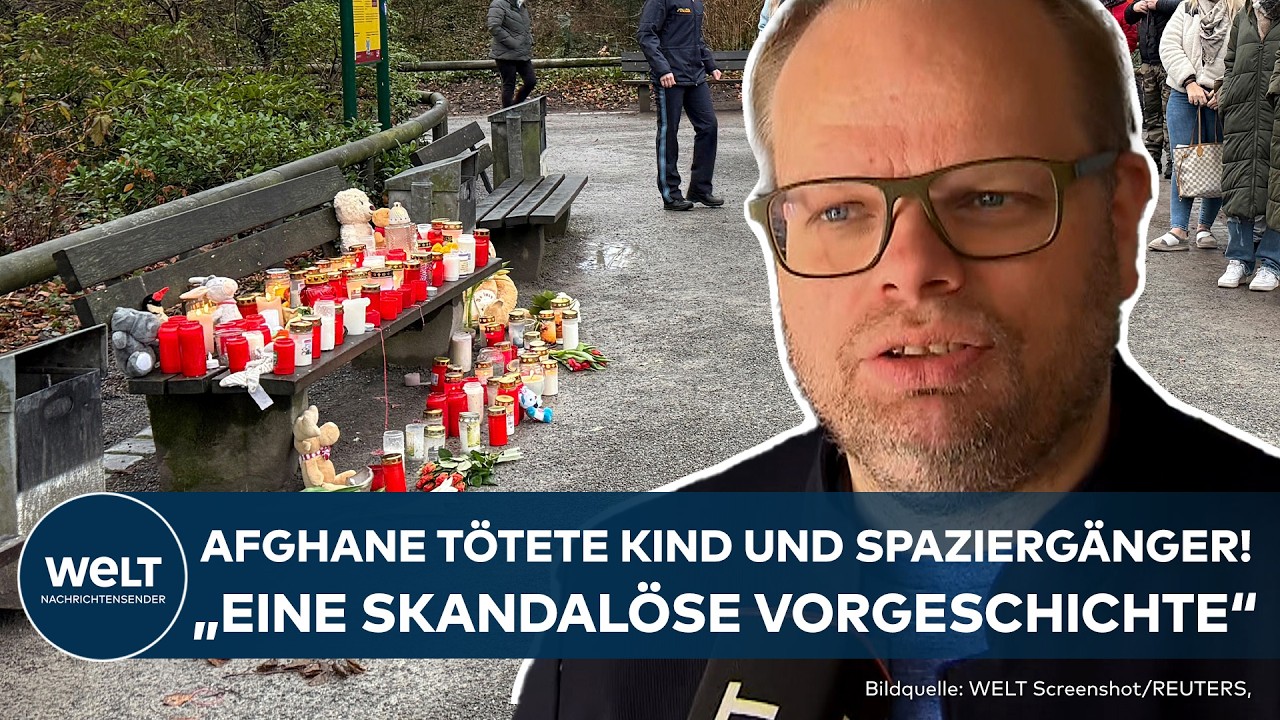 ATTENTAT IN ASCHAFFENBURG: Afghane tötete Kleinkind und Passant! "Eine skandalöse Vorgeschichte"