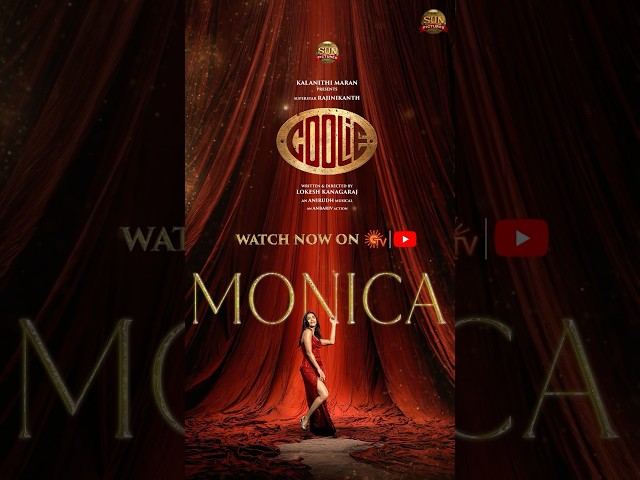 Non-stop #Monica mania in Tamil, Telugu & Hindi❤️‍🔥 | #coolie #anirudh #rajinikanth #poojahedge
