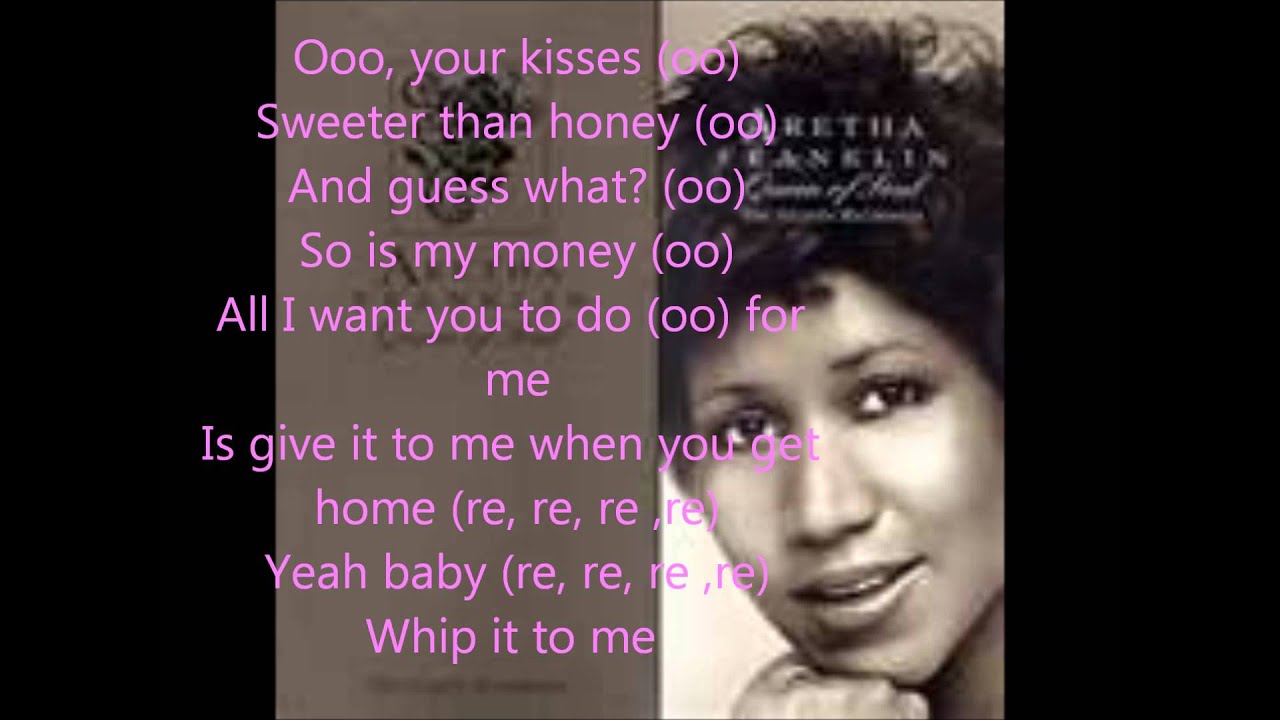 Respect By Aretha Franklin With Lyrics - YouTube