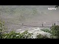 Arunachal Pradesh News Live | Cops Cross Arunachal River On Bamboo Bridge After Repoll  - 00:33 min - News - Video