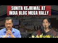 Sunita Kejriwal Delivers Husbands Message From Lock-Up At Opposition Rally