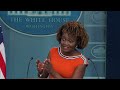 LIVE: White House briefing with Karine Jean-Pierre  - 34:41 min - News - Video