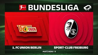 1. FC Union Berlin vs. Sport-Club Freiburg | Matchday 9 — Bundesliga 2025/26