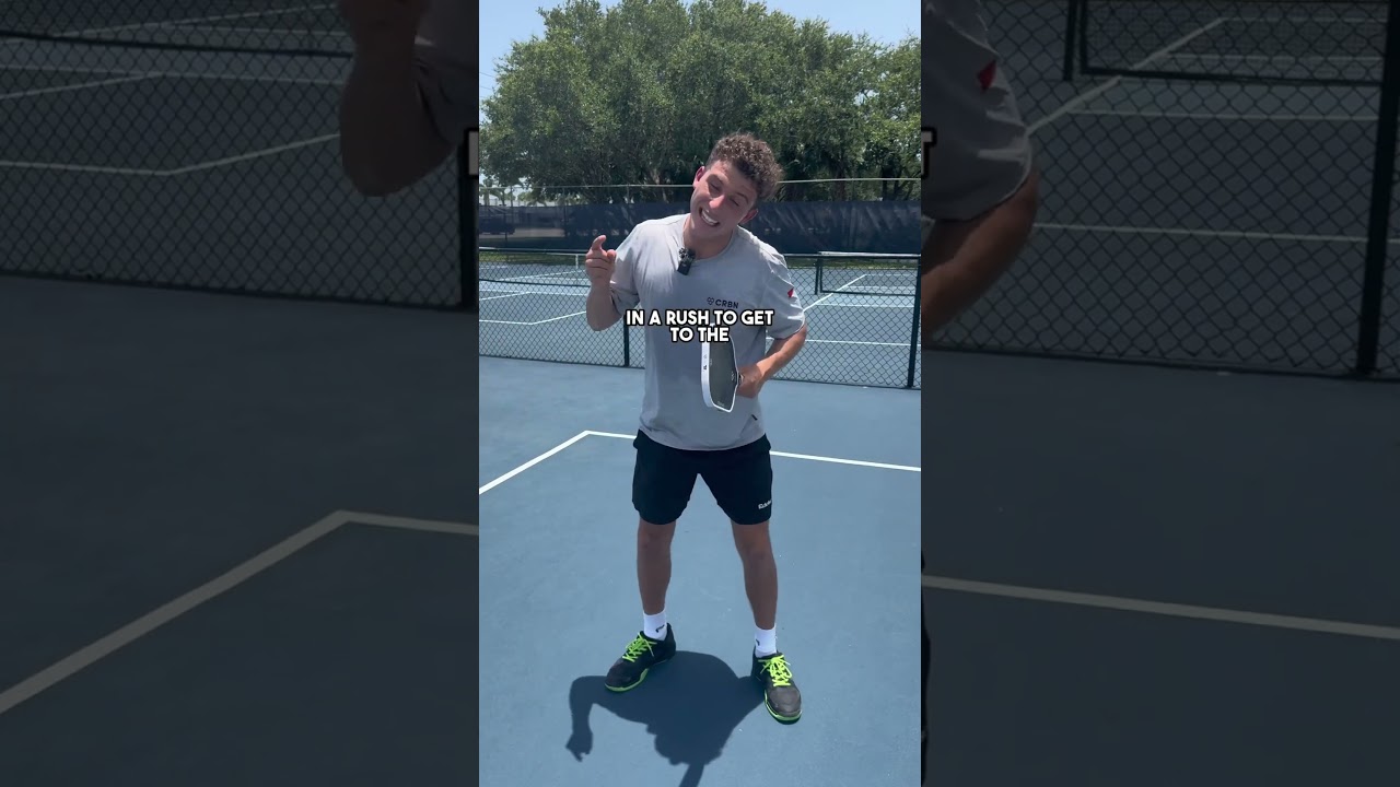 This tip will give you a TON of control! 🏆🛞 #pickleball #pickleballstrategy