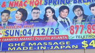 Nhạc hội mùa xuân Atlanta: Lâm Thuý Vân - Andy Quách - Carol Kim -Diễm Sương - Lương Tùng Quang