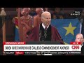Biden addresses Israel-Hamas conflict during commencement speech(CNN) - 09:39 min - News - Video