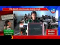 Amazing girl writes with left hand simultaneously- Mancherial