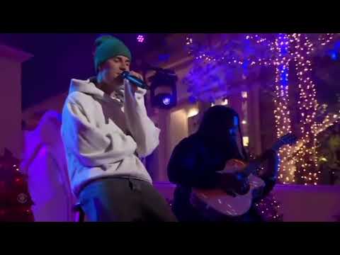 Justin Bieber  "MISTLETOE" full performance 2021