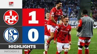 From The Spot! Massive Win At Home! | KAISERSLAUTERN — SCHALKE 04 | HL | MD 2 — Bundesliga 2 25/26