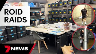Two Melbourne men accused of orchestrating a steroid syndicate | 7 News Australia