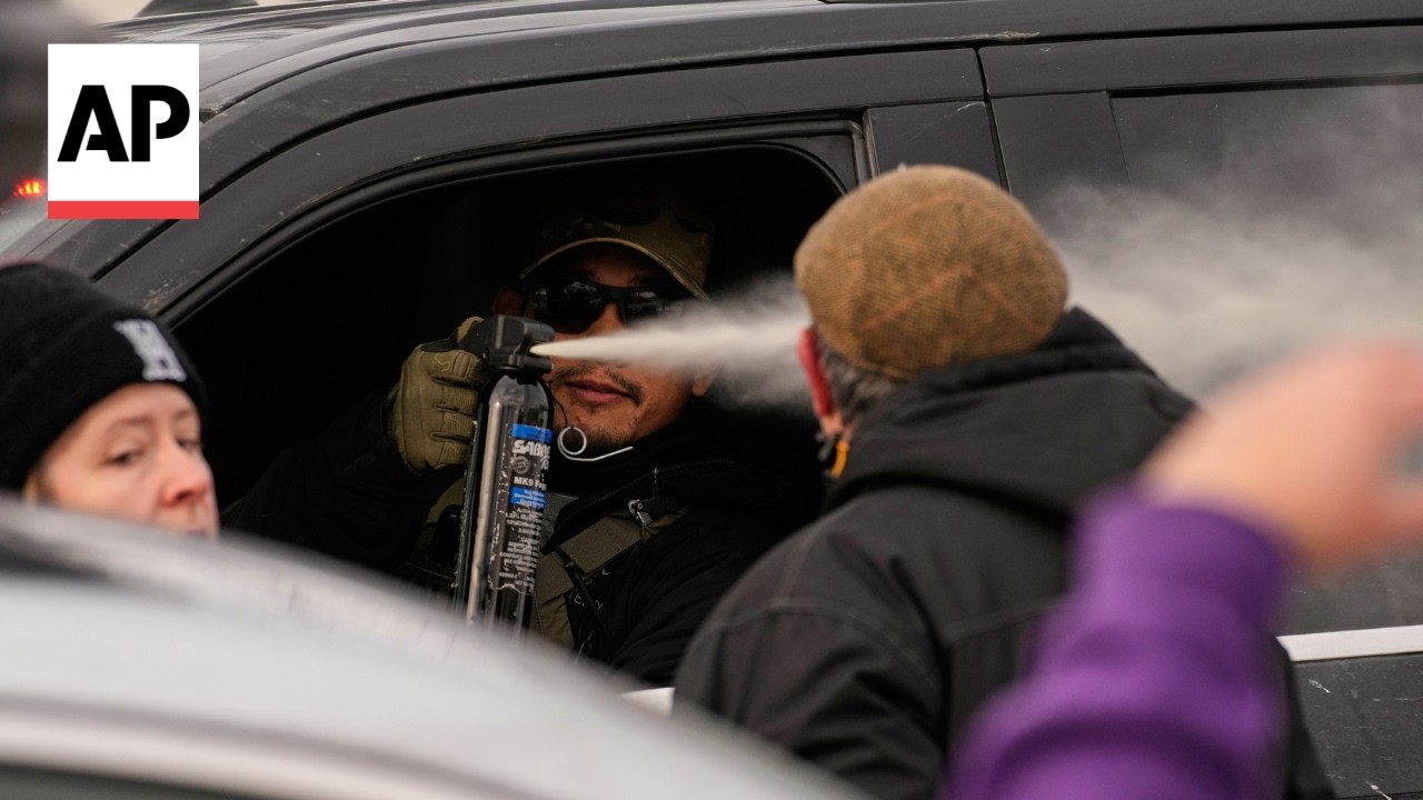 Tear gas and whistles have become common in Minneapolis after ICE shooting