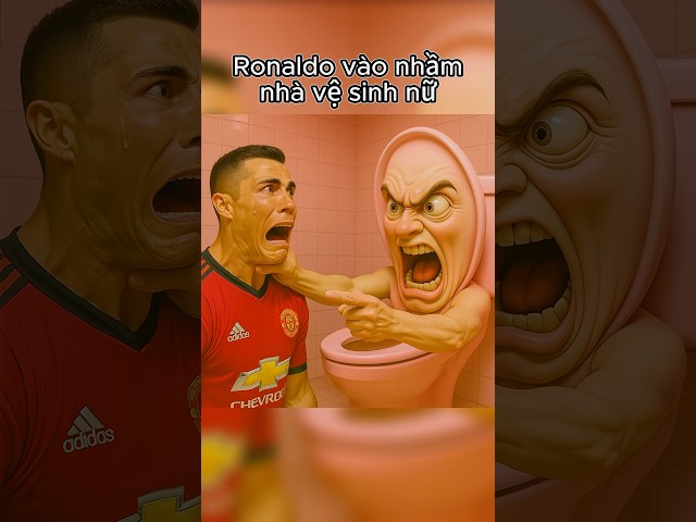 Cuộc gặp gỡ của Ronaldo và Skibidi Toilet | MOCHI TV #Kechuyen #Cartoon #Story