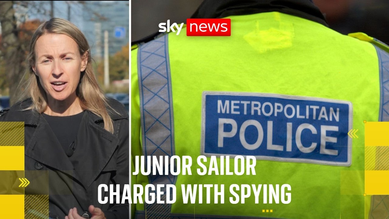 Royal Navy serviceman charged with spying for foreign power