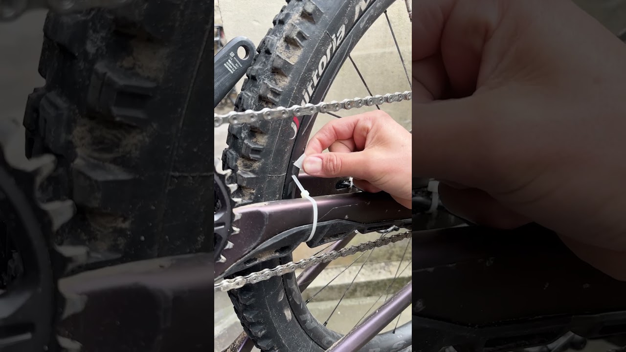 Wheel truing hack! 🔩🤨⁠