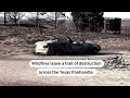 Texas wildfires leave a trail of destruction | REUTERS  - 00:42 min - News - Video