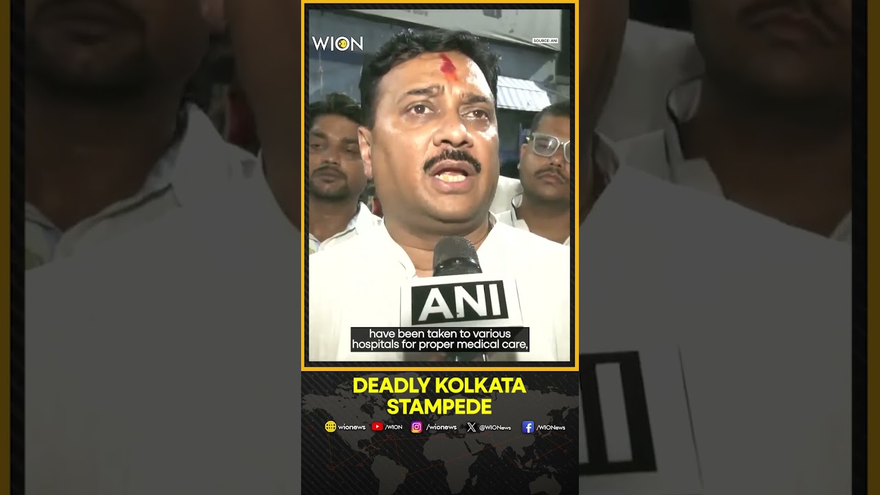 West Bengal Minister Umesh Rai Reacts to Kolkata Stampede | WION Shorts