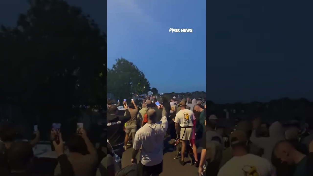 Massive protest ERUPTS after migrant boat reaches UK coast #shorts #foxnews #world