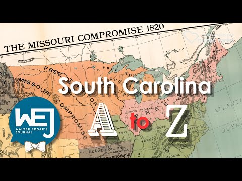 screenshot of youtube video titled South Carolina A to Z - Back Stories | Walter Edgar's Journal Podcast
