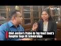 Chief Justices Praise As Supreme Court Cooks Daughter Bags US Scholarships  - 03:49 min - News - Video