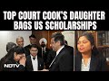 Chief Justices Praise As Supreme Court Cooks Daughter Bags US Scholarships