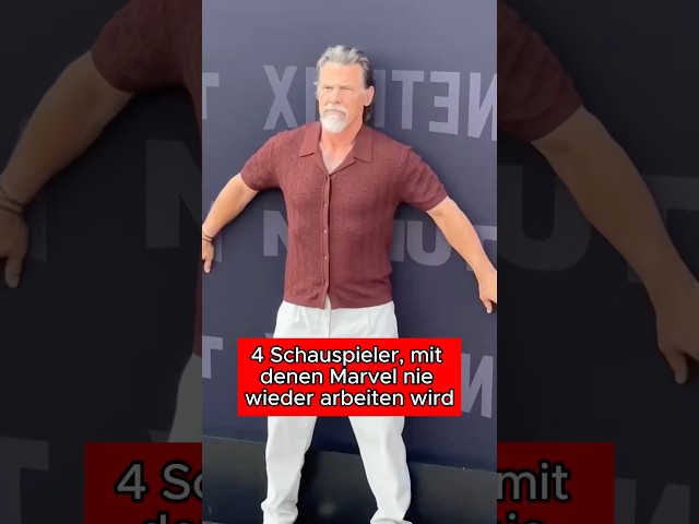 4 Schauspieler, mit denen Marvel nie wieder arbeiten wird