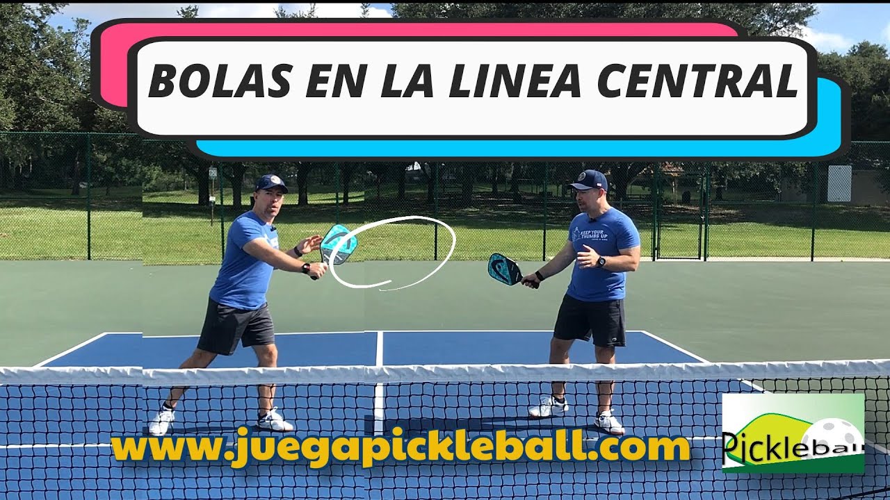 Como defender y atacar desde la linea central en Pickleball