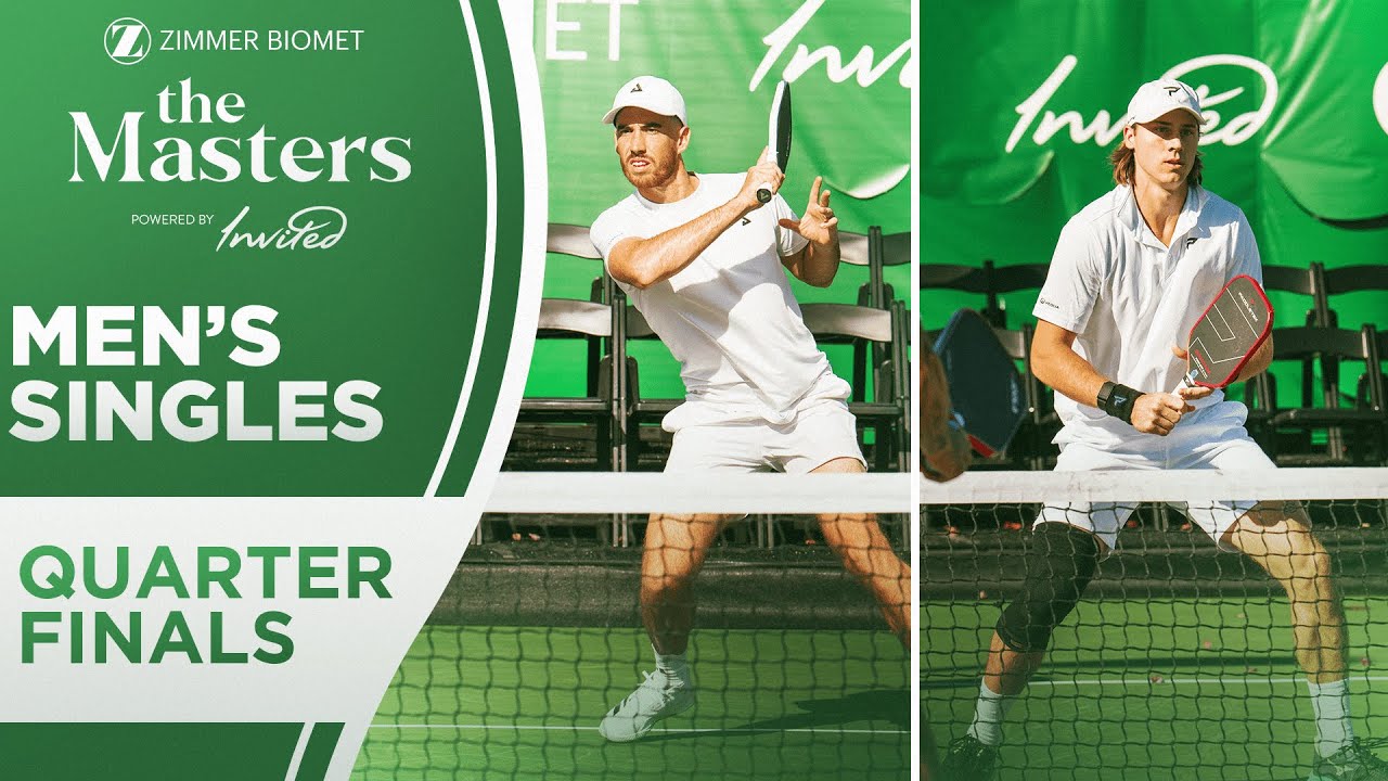 Federico Staksrud v Christian Alshon at the Zimmer Biomet Masters