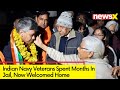 Spent Months In Qatar Jail | India Welcomes Veterans Home  | NewsX